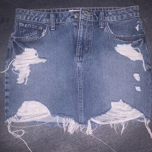 Guess skirt navy jean